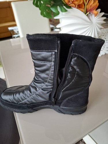 Damen stiefel schwarz - schwarz,