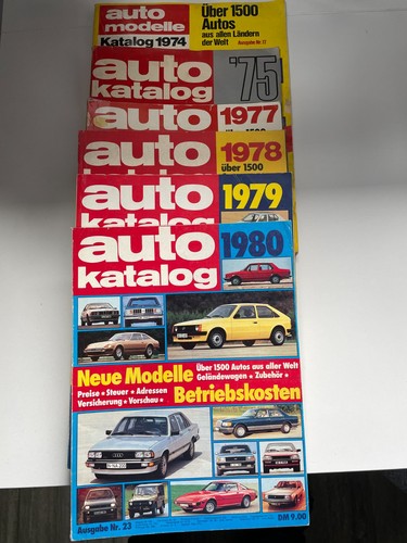 Autokatalog konvolut - autokatalog,