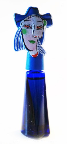 Chapeau bleu pour femme - femme, •