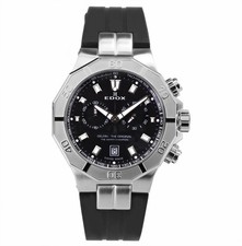 Edox Herren Uhr Chronograph