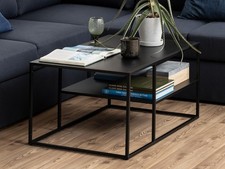 Couchtisch schwarz stahl - couchtisch,