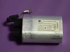 Mikrowelle Kondensator  1,00µF 2100V-AC Hochspannungs Hochvoltkondensator