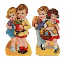 Alte Glanzbilder Oblaten Scaps