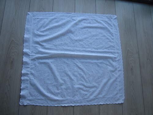 Vintage tischdecke 77 cm - tischdecke,
