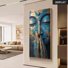 Leinwanddruck xxl buddha - ,