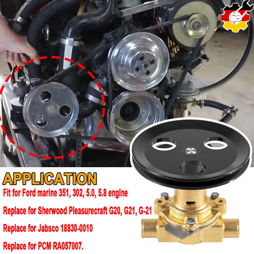 Raw sea water impeller pump - raw,