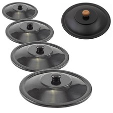 Ungar. Deckel, Emaille, für Gulaschkessel Feuerstellen Feuertopf 4-30 Liter 