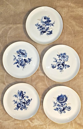 Meissen sammelteller set - meissen, 5x