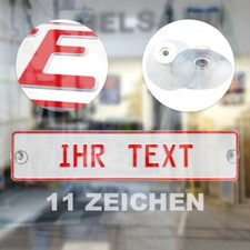 1 Schild WUNSCHTEXT IHR TEXT