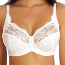 Bügel-BH weiß breite Träger