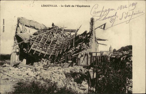 Feldpostkarte 1915 lérouville - 1915,