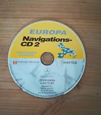 Mercedes Navi CD AUDIO 50 APS NTG2 ESPAÑA FRANCE ITALIA ALPEN PORTUGAL 2004