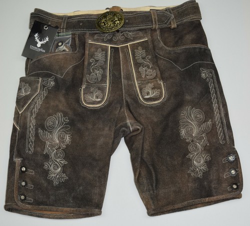 Trachten lederhose kurz herren - lederhose,