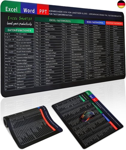 Excel mauspad deutsch groß - deutsch,