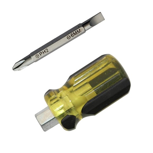 Slotted cross screwdriver - cross,