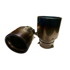 Bull-X - End Rohr Set- Typ 7 - Titan - 101 mmØ - Anschluss 63,5mm / 2,5 Zoll