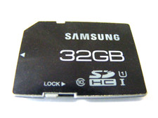 32GB SDHC Card Class 10 ( 32 GB SDHC Karte ) SAMSUNG gebraucht