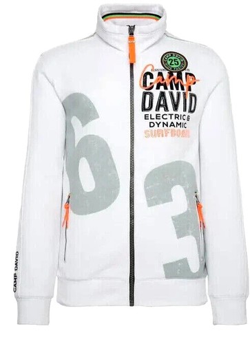Camp david sweatjacke - david, neu