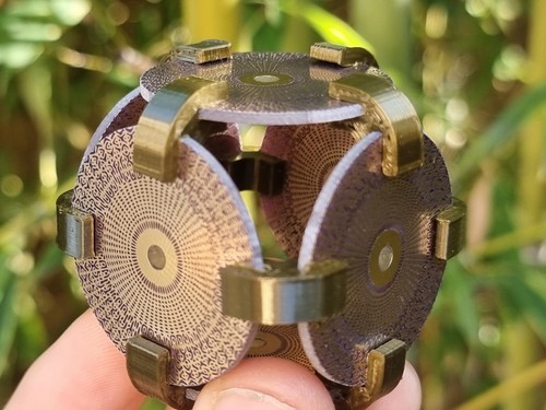 Würfel cymatic 528 hz - cm, om