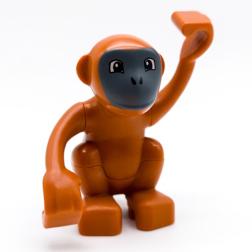 Lego duplo affe figur - affe, orange