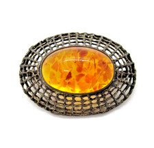 VINTAGE Fischland Brosche aus