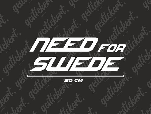 Need for swede - cm,