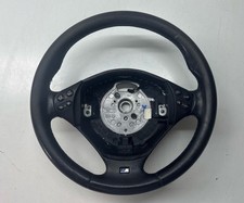 ORIGINAL BMW E36 3er E34 5er E38 7er Leder Lenkrad Multifunktion 4 Speichen GUT