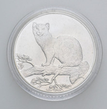 Künker: Russland, 3 Rubel 1995, Zobel, Silber, Erhaltung!