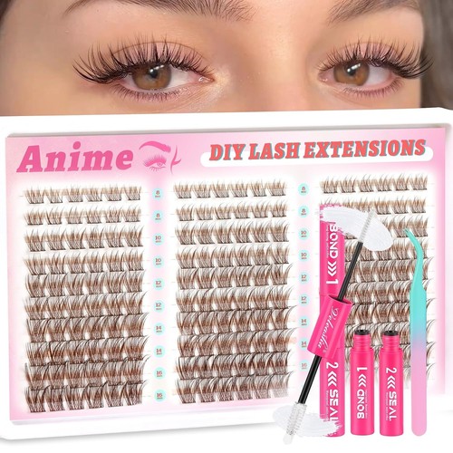 Braun wimpern extensions - braun,