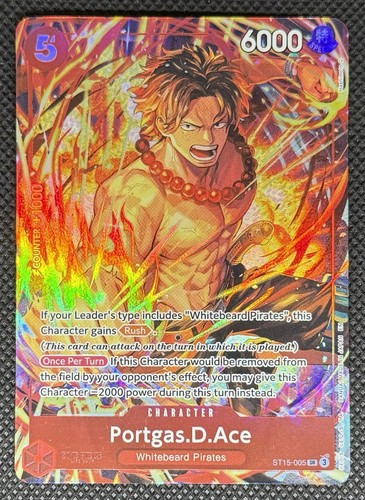 One piece ccg portgas d - piece,