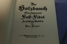 Daehne, Paul: Der Holzbauch