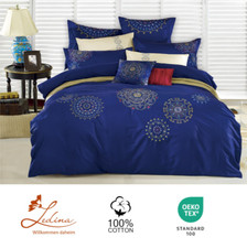 Bettwäsche SET Bettgarnitur 100% hochwertige Baumwolle Satin