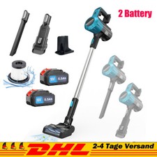 Akku Staubsauger Handstaubsauger für Makita 18V Akku mit 2Batterie & Ladegerät 
