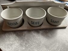 Altes Küchenbord Holz Sand