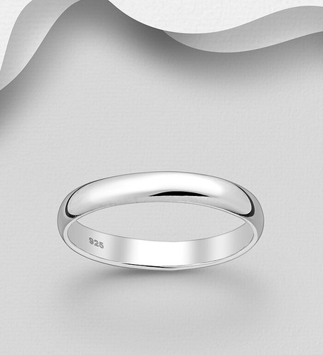 Band ring massiv 925 - ring,