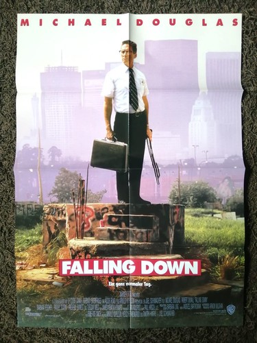 Falling down filmplakat - down,