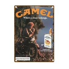 Blechschild Zigaretten Werbung