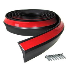 Front Spoiler Lippe Seiten Schweller universal flexibel 2,5mx6,5cm schwarz