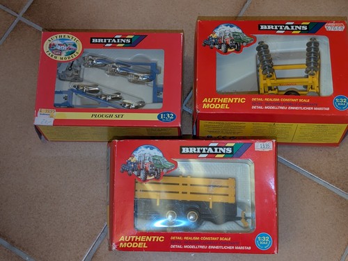 Britains pflüg set 1 32 - britains, 1:32