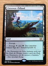 Mtg Magic: Llanowar-Ödland, Llanowar Wastes, Dual Land, Mint, DEUTSCH, Painland