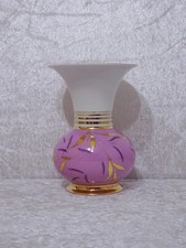 mWBKpe - DDR Design Weimarer Porzellan Vase - Vintage - 16 cm - Handgemalt