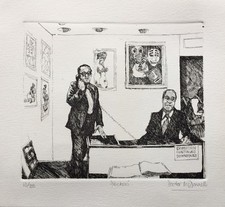 Hector MCDONNELL Radierung