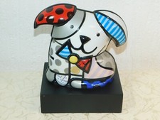 Designer Goebel Hund " Artis Orbis Britto" Ginger 2012! Romero Britto