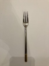 Villeroy & Boch Gabel Dessert Edelstahl 18/10 Silber-goldfarben