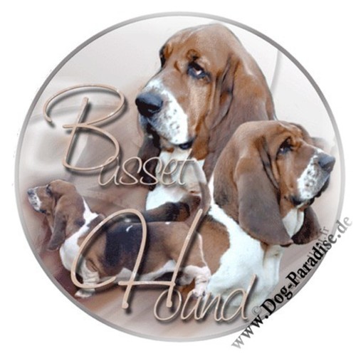 Aufkleber motiv basset - motiv, 1