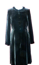 Amaryllis Samtmantel Samtkleid