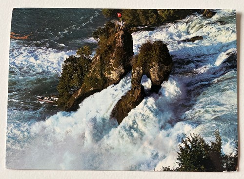 Rheinfall von oben - ak,