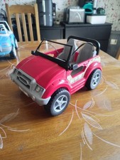 2004 Mattel Barbie Cali Mädchen Jeep Rot Dünenbuggy Sun Beach 2-Sitzer Auto
