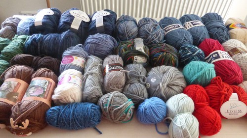 Dicke wolle bunte - kg,