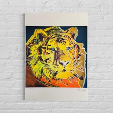 Andy warhol tiger lithografie - warhol,